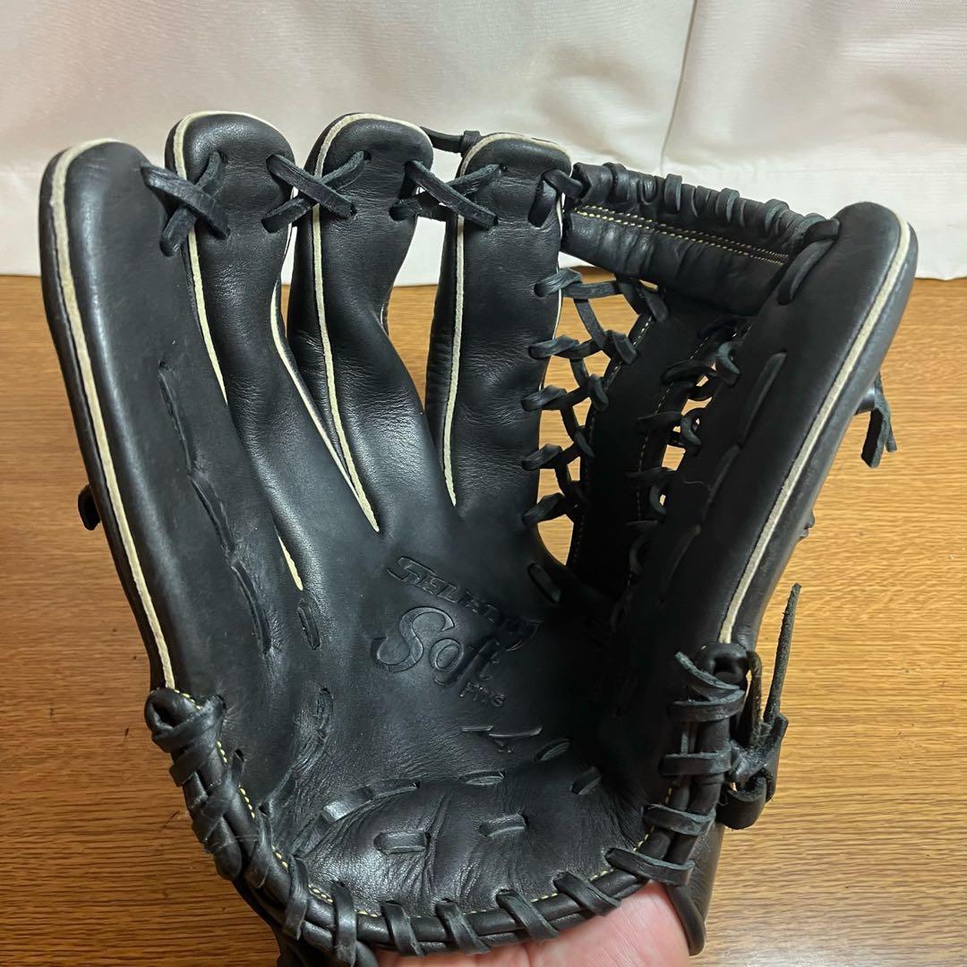 ミズノ セレクト9 Soft 左投げ オールラウンド グローブ グラブ 良品