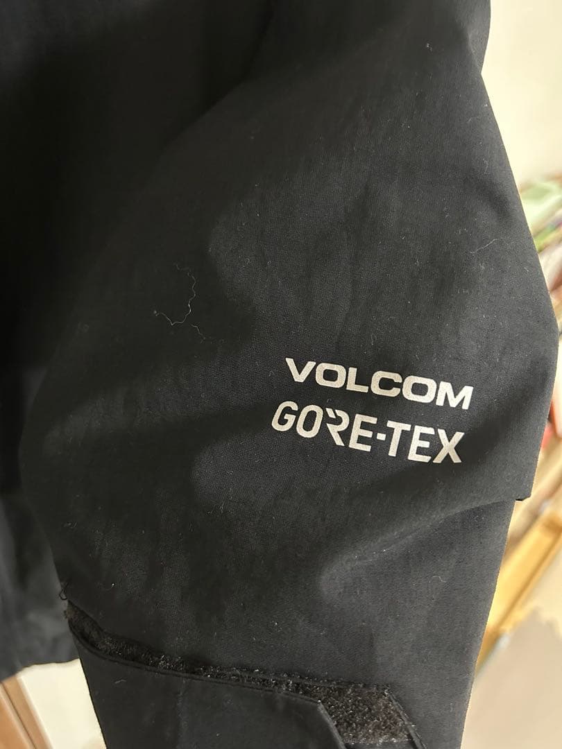 VOLCOM GORE-TEX ブラックジャケット S
