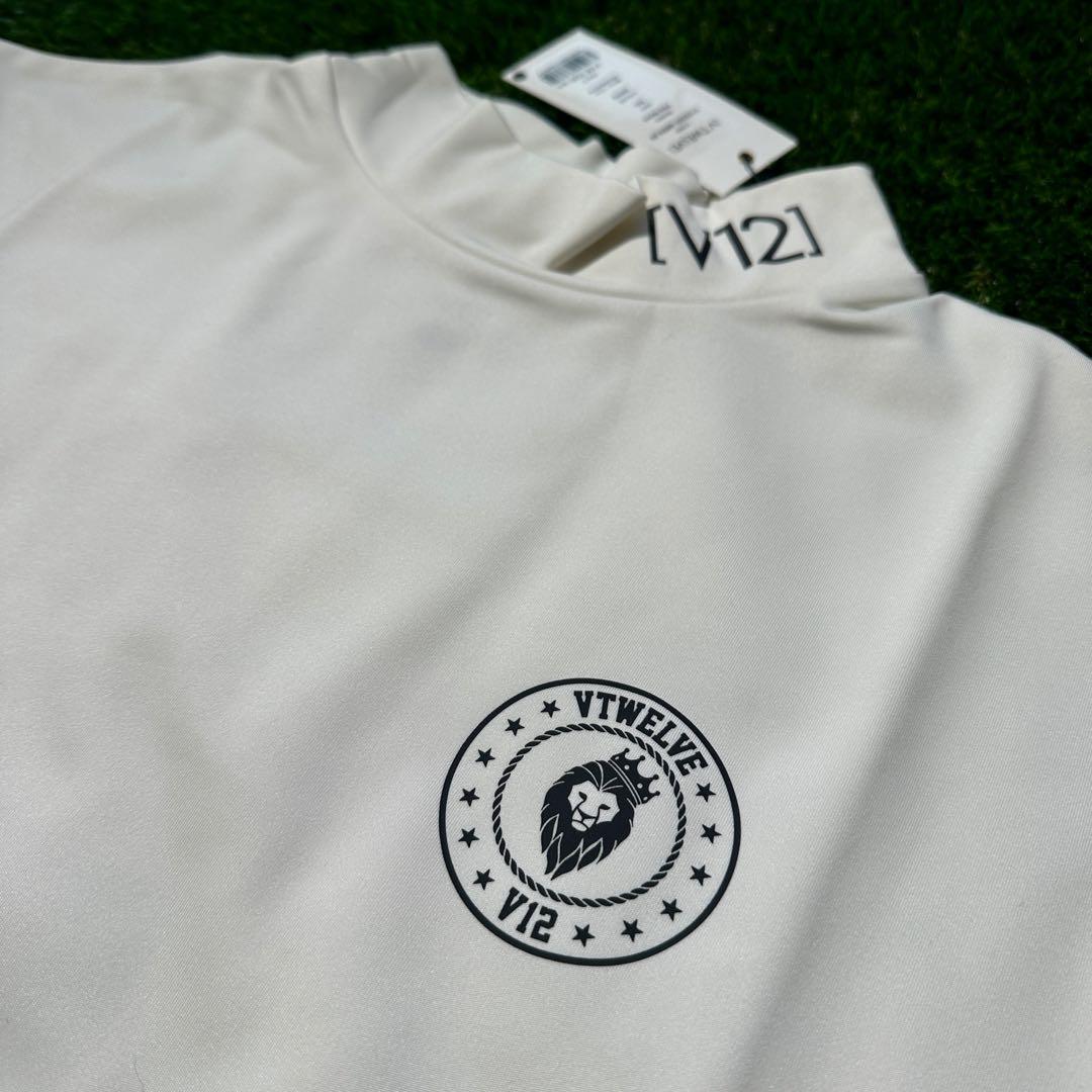 【XXLサイズ】新品タグ付き V12 PSG MOCK モックネック 白