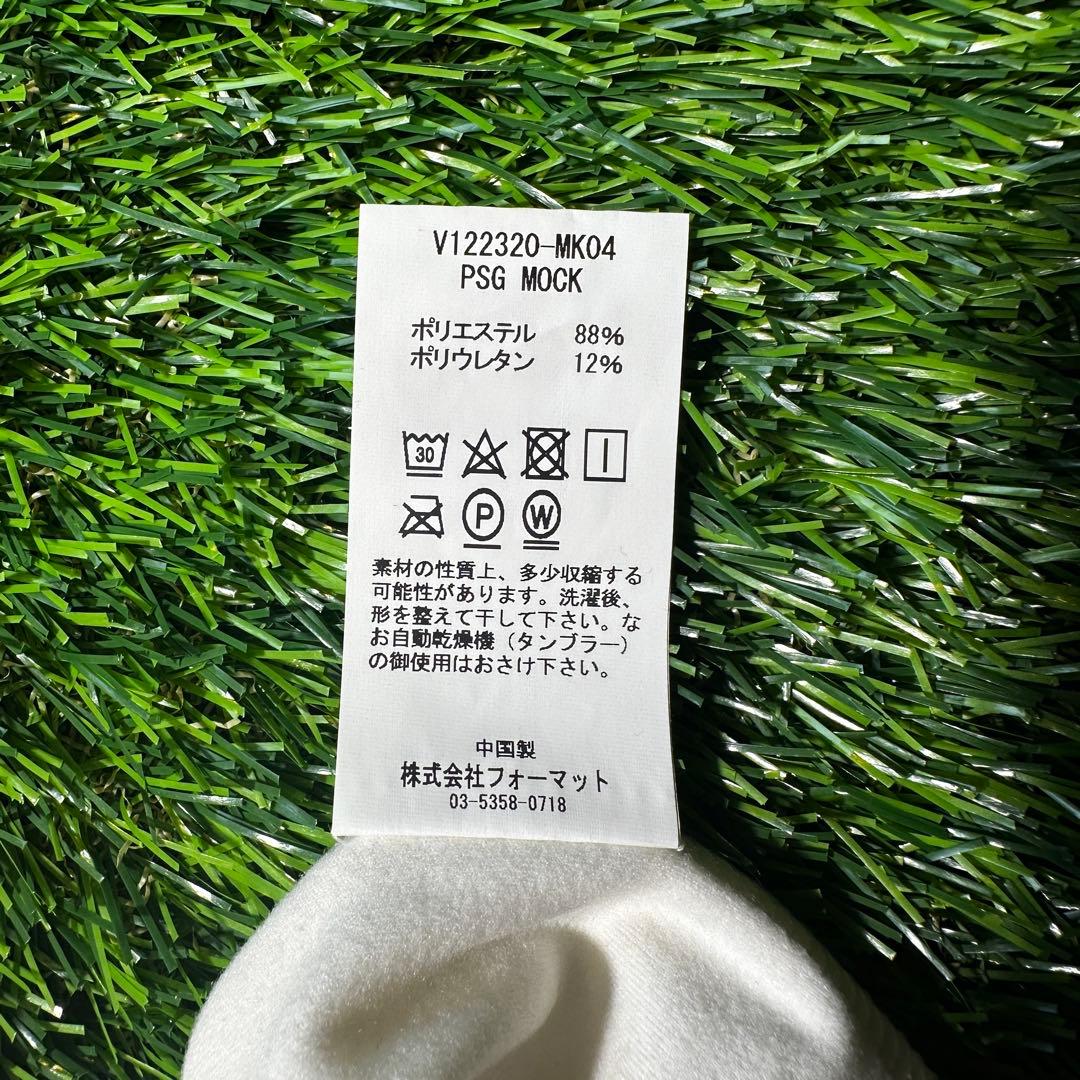 【XXLサイズ】新品タグ付き V12 PSG MOCK モックネック 白