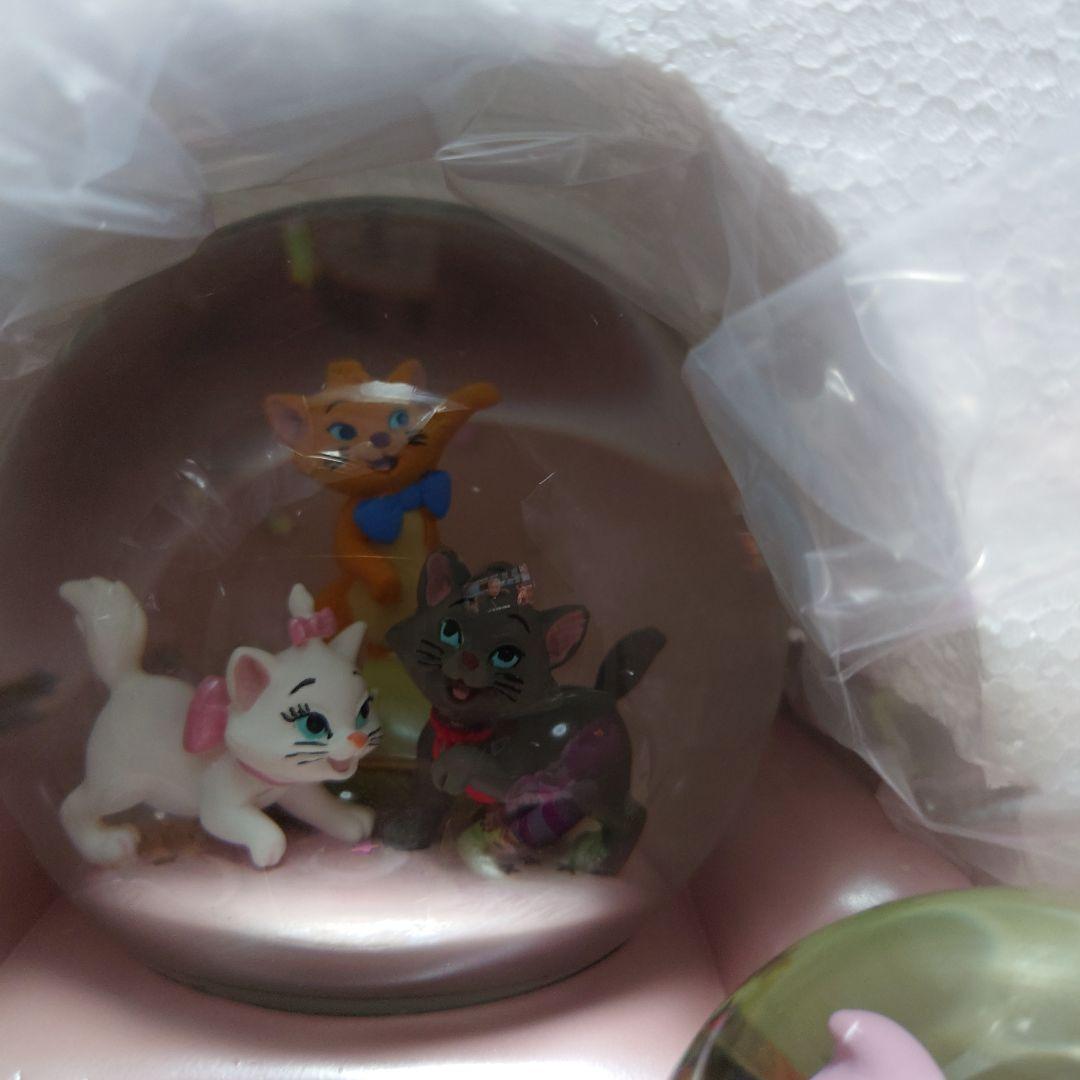 ディズニーフィギュアスノードーム猫の日キャット