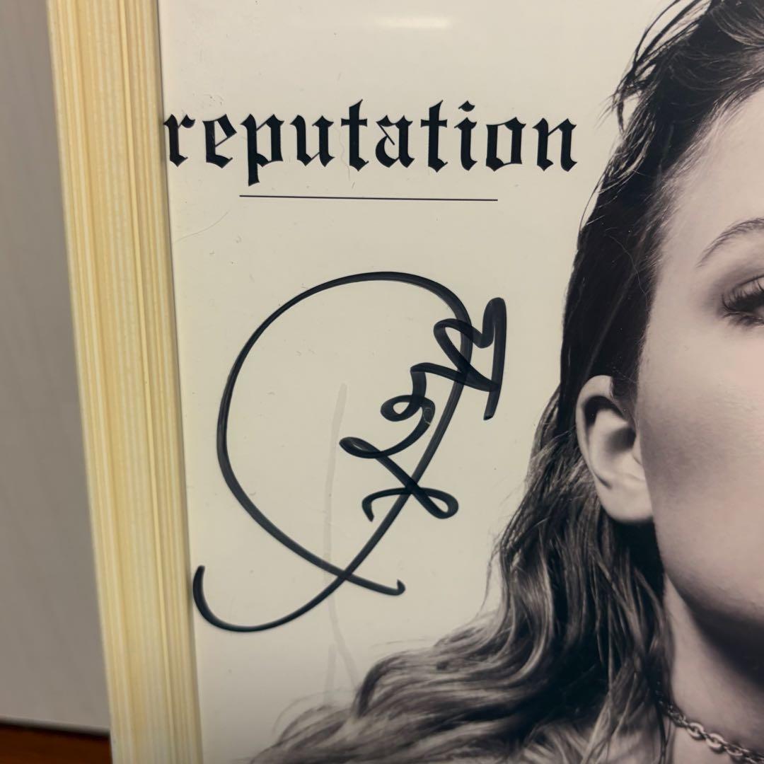 【直筆サイン入り】 reputation テイラースウィフト ポスター