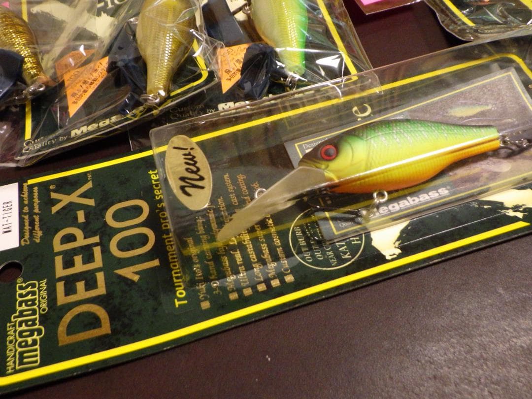 オールドメガバスルアー　DEEP-X Bait-X 11個セット