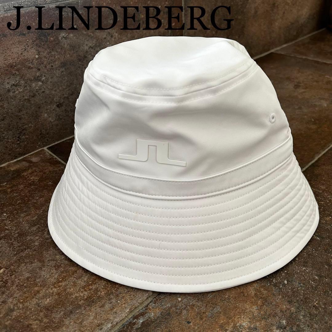 J.Lindeberg Bucket Hat White ハット