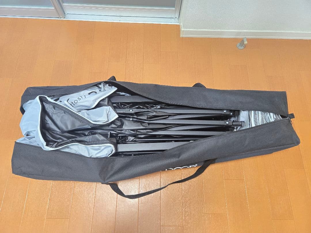 FIELDOOR 2.5ｍ×2.5mワンタッチタープテントスチール サイドシート