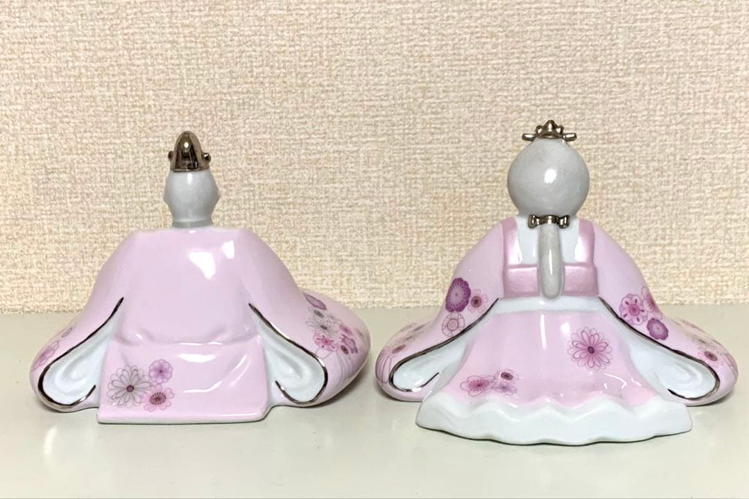 出品26日まで 最終価格 陶器の雛人形