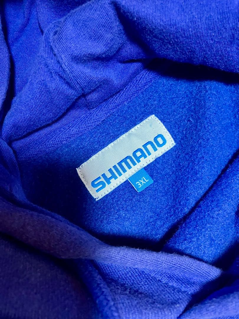 SHIMANO シマノ パーカー 一般非売品 希少品 刺繍ロゴ チームシマノ