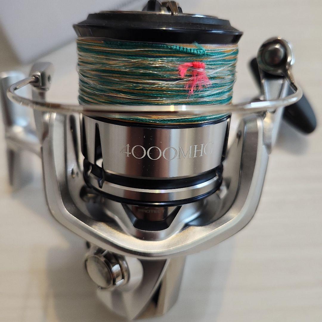 SHIMANO STRADIC 4000MHG スピニングリール　PE新品