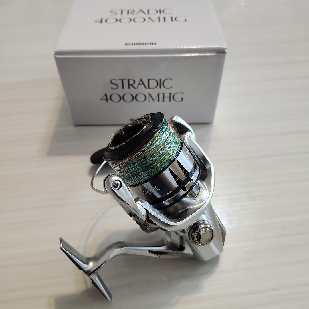 SHIMANO STRADIC 4000MHG スピニングリール　PE新品