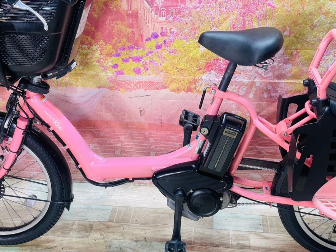 ZK3481 電動自転車 ヤマハ パスキス 子供乗せ 20インチ 送料無料