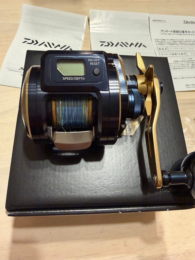 あっつぁんDAIWA SALTIGA IC 100 ベイトリール