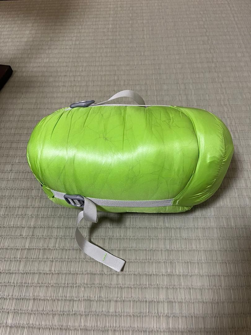 AEGISMAX 超軽量コンパクト寝袋 471gライムグリーン
