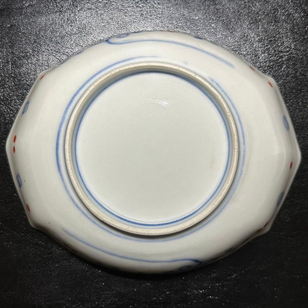 ★ 古伊万里 金彩 色絵 変形皿 5枚/食器！★管理200