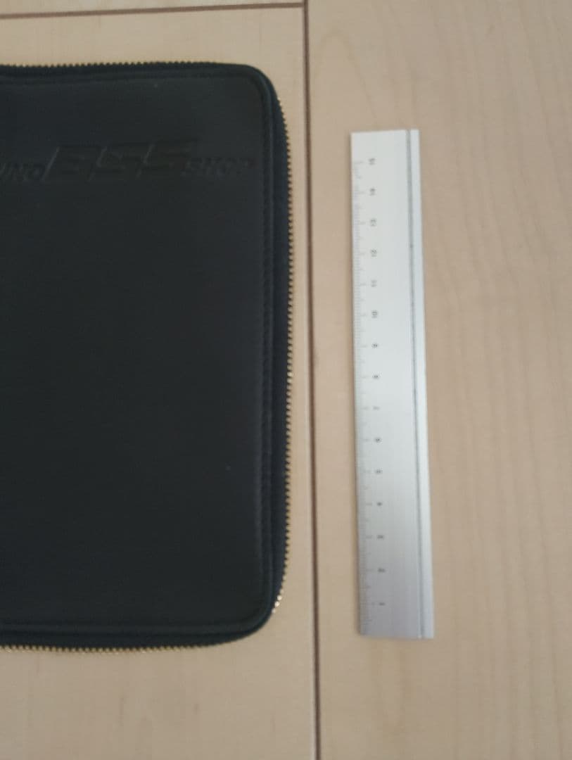 ミズノ　BSSロゴ入り　手帳カバー　ブラック　レア品