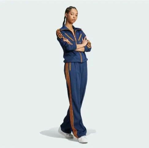 adidas ジャージ下　ネイビー　XS