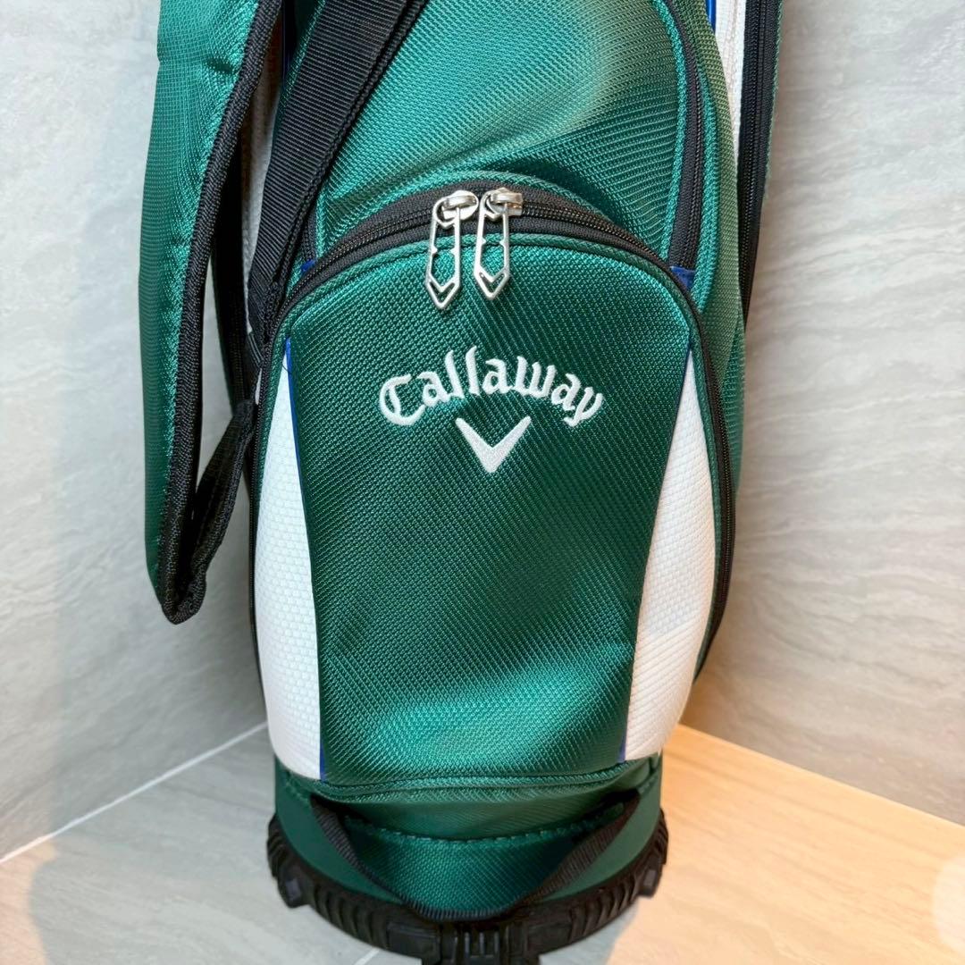 callaway キャロウェイ キャディバッグ　グリーン　8.5型