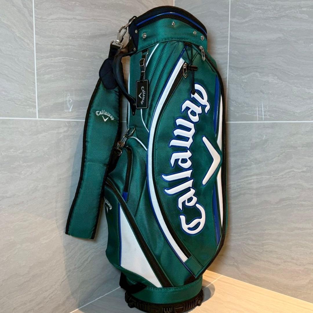 callaway キャロウェイ キャディバッグ　グリーン　8.5型