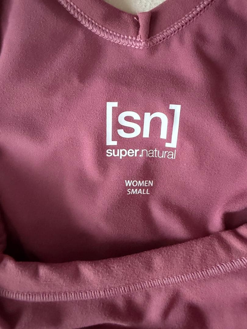 super.naturalレースバックタンク　S