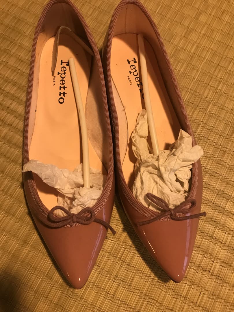 試し履き程度　Repetto ブリジット　ピンクパープル　サイズ３６