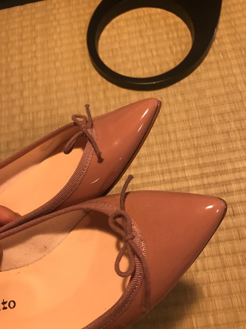 試し履き程度　Repetto ブリジット　ピンクパープル　サイズ３６