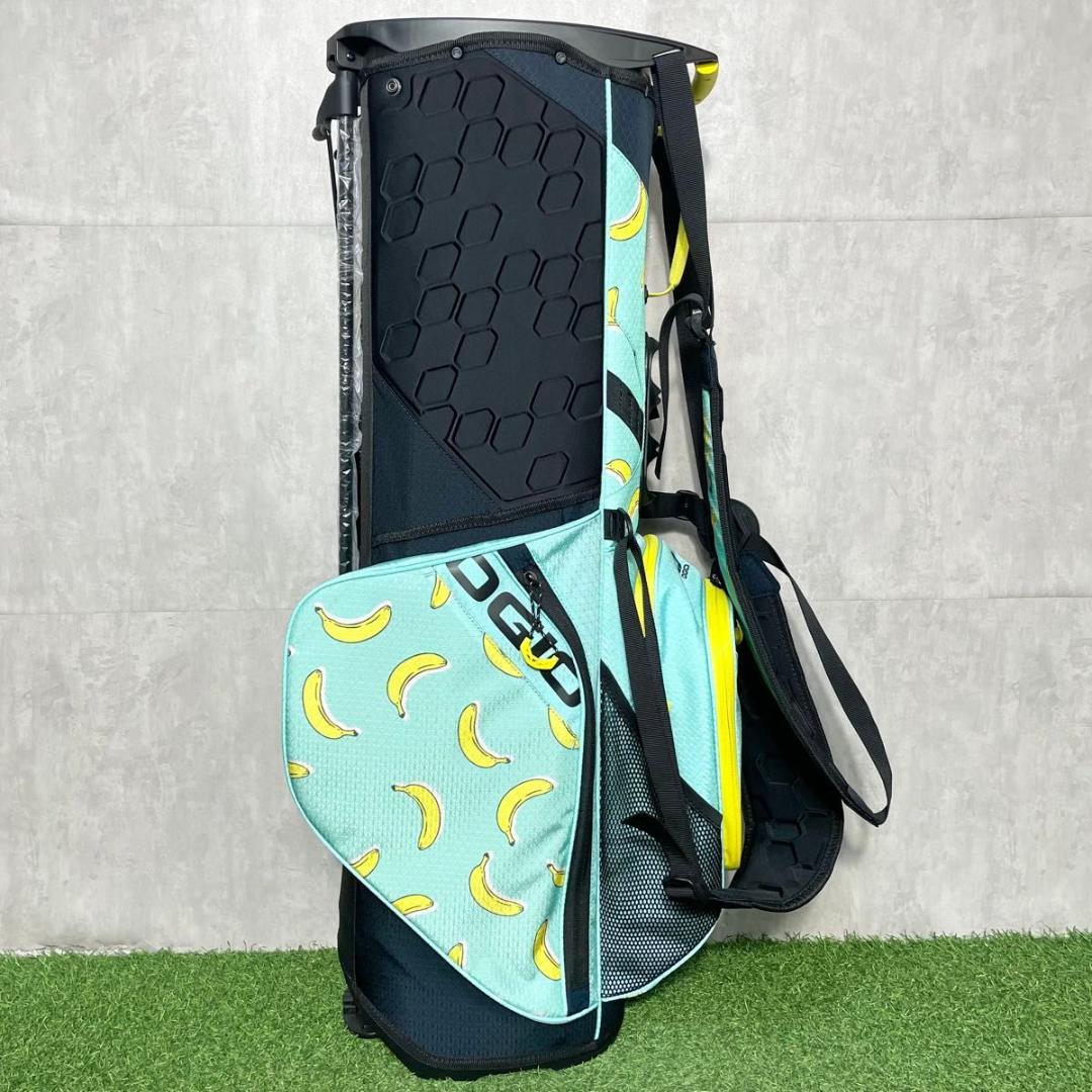 【新品】OGIO オジオ キャディバッグ ゴルフバッグ バナナ柄 スタンド式