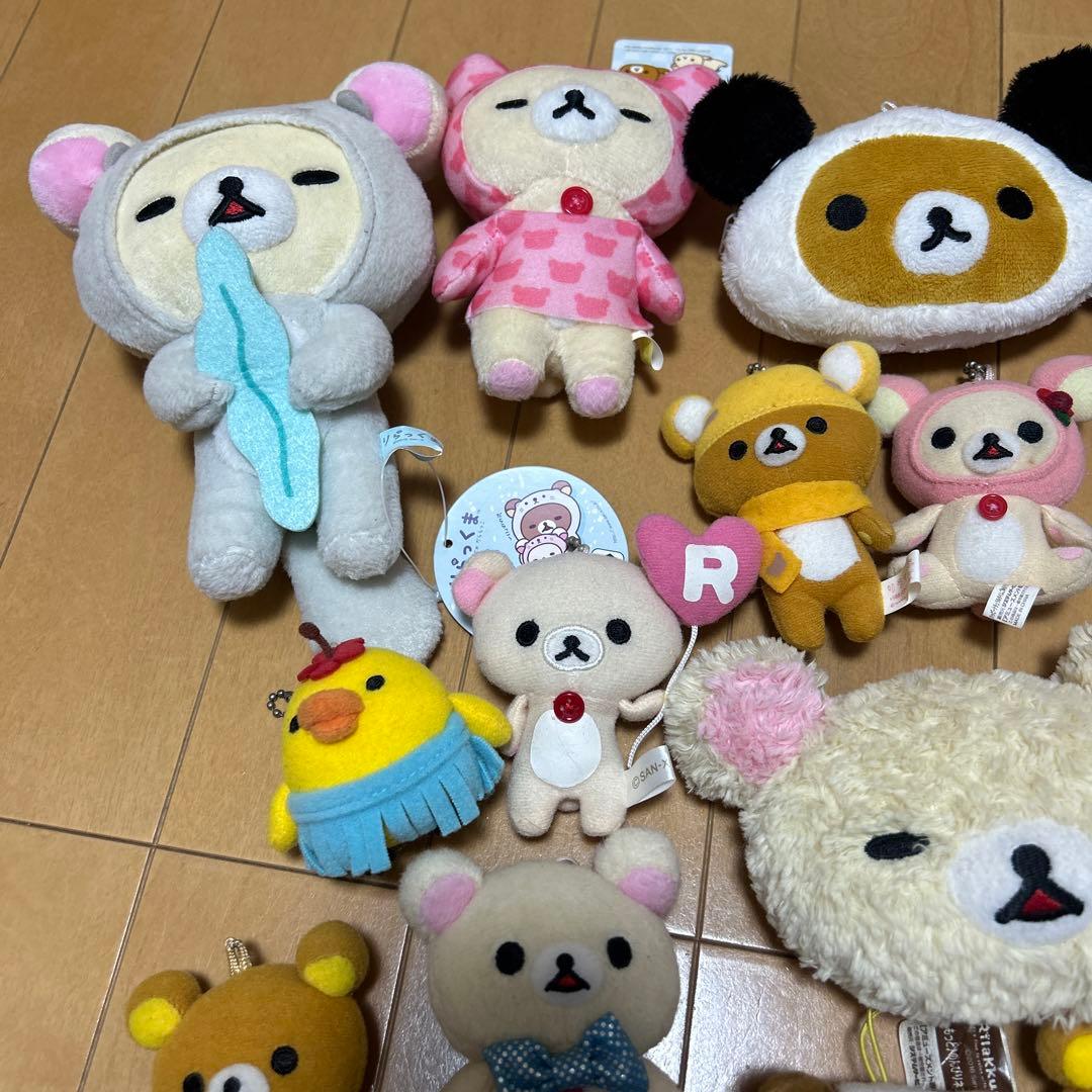 リラックマ ぬいぐるみ・マスコットセット 20個