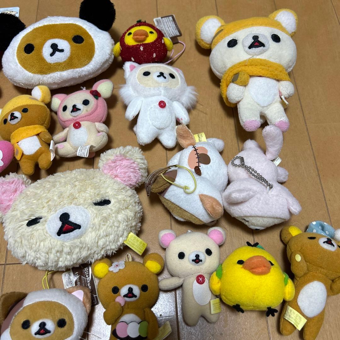 リラックマ ぬいぐるみ・マスコットセット 20個