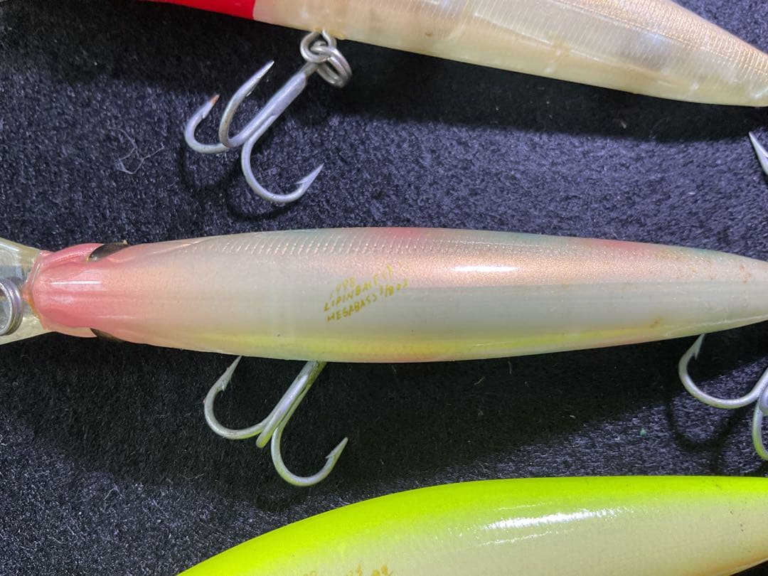 中古品　ミノータイプルアー19個セット