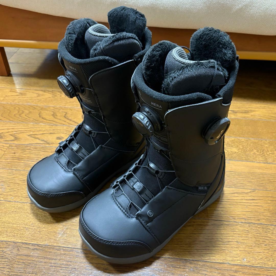 RIDE HERA スノーボードブーツ 24.5cmブラック 美品