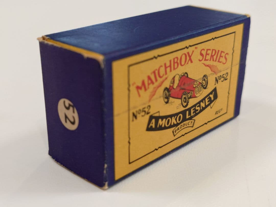 ミニカー MATCHBOX No.52 MASERATI 4CL T