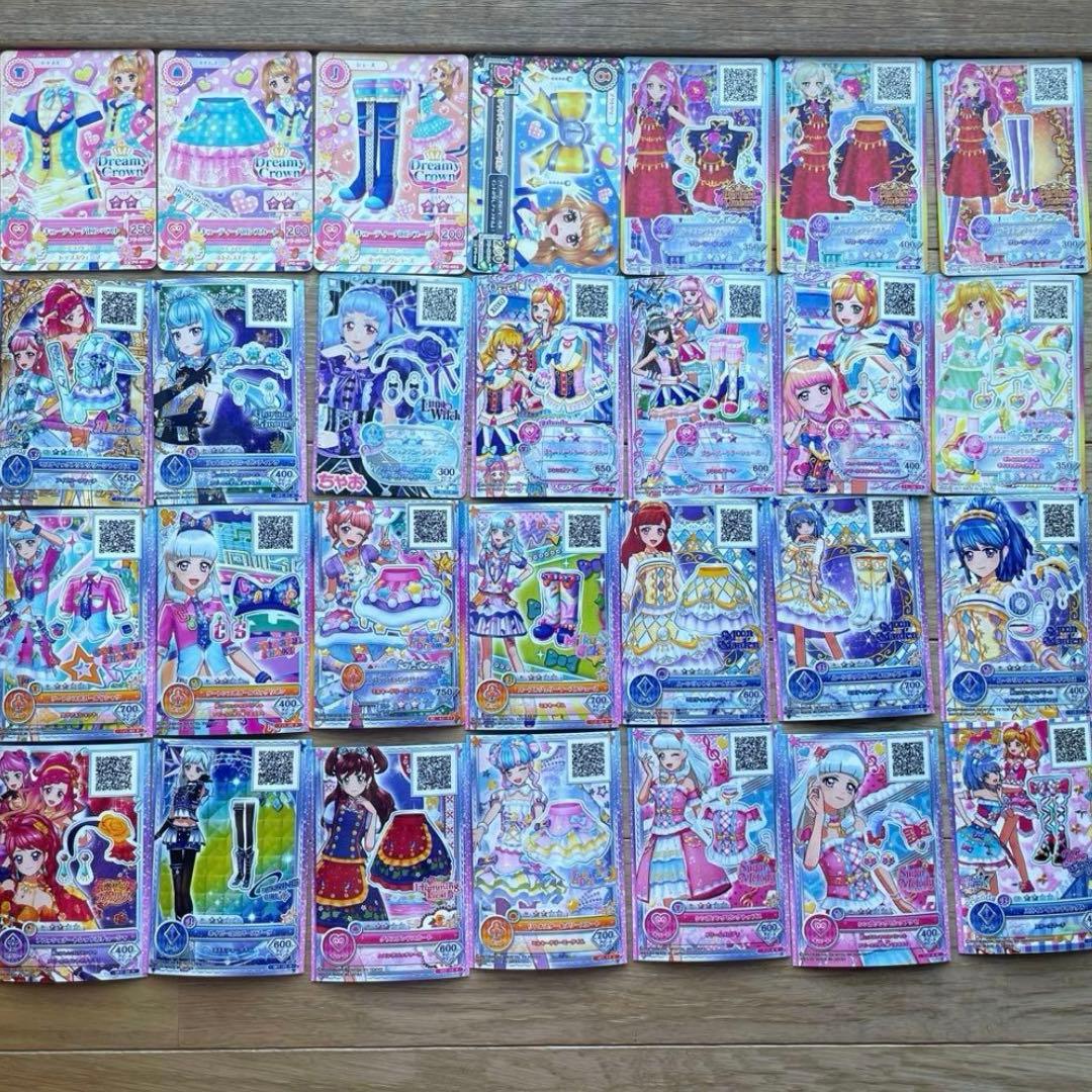 と*と様 アイカツカード セット まとめ売り 162枚/コンプ済み6点/学生証2