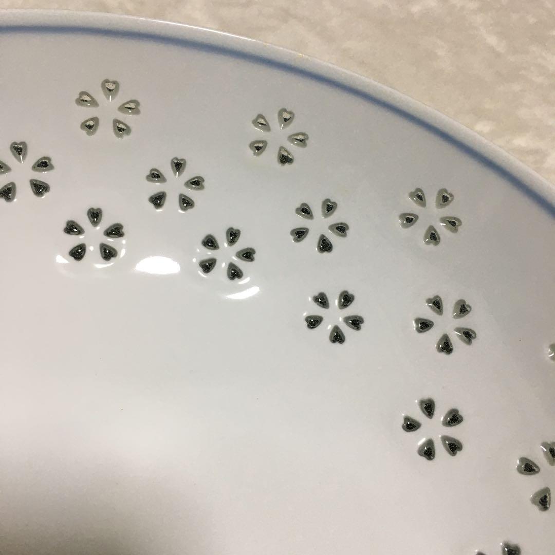 未使用品　有田焼　丹心窯　水晶彫　深皿
