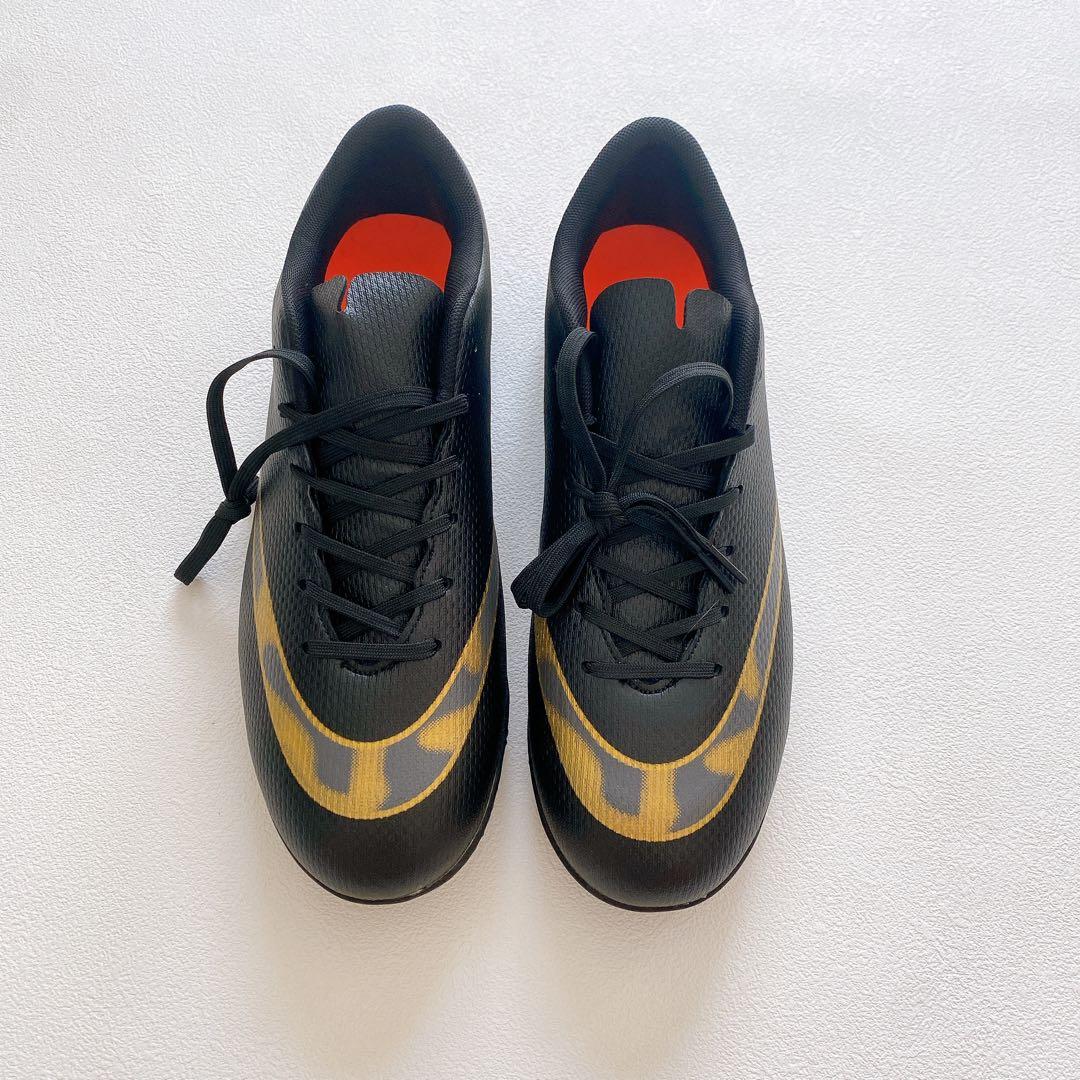 ✨即購入OK✨ ローレザー サッカースパイク フットサルシューズ 27cm