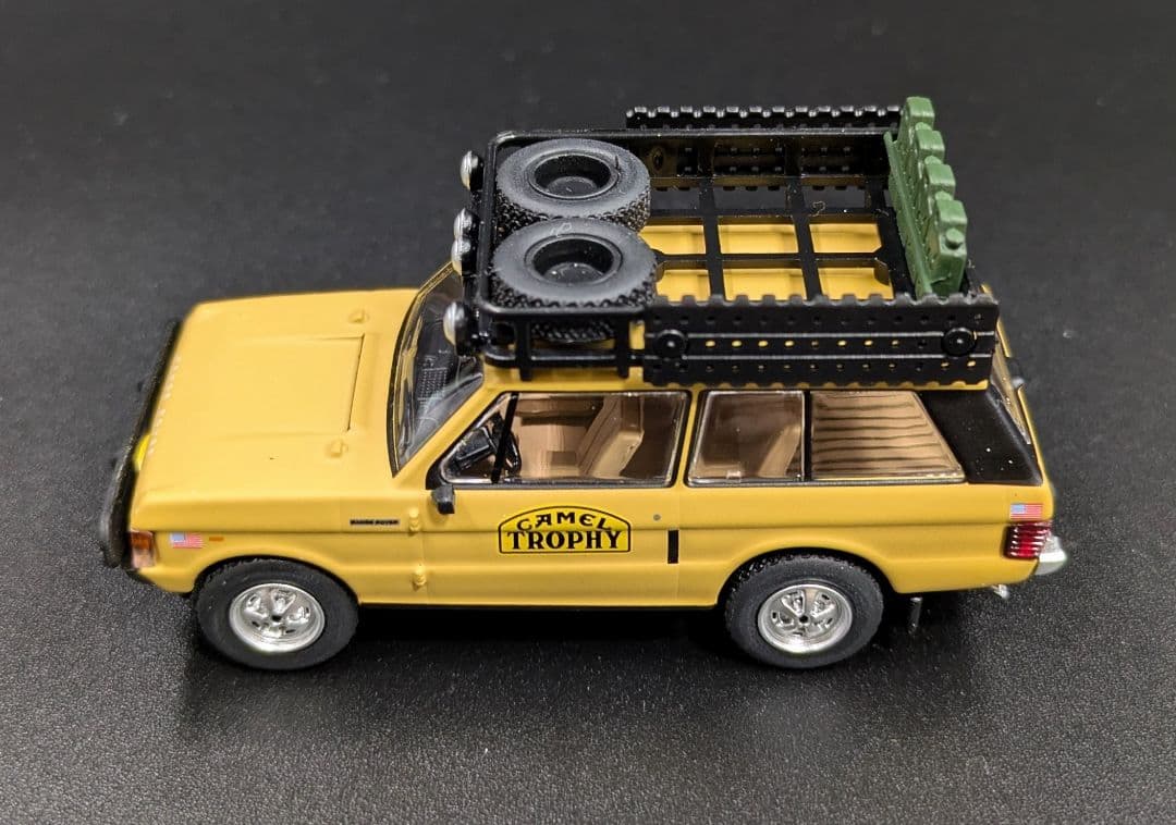 ミニカー MINI GT Range Rover 1982 Camel Trophy