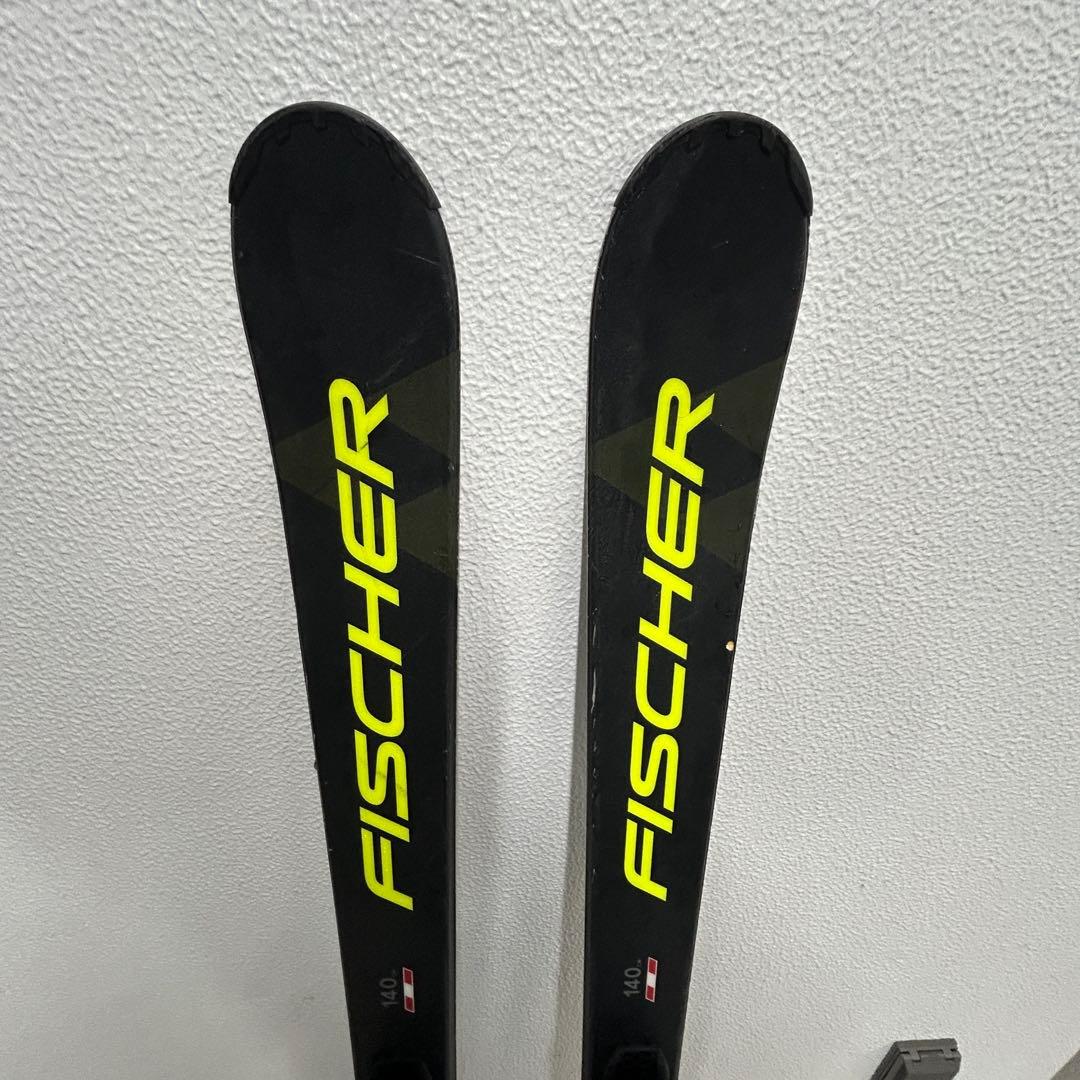 FISCHER RC RACE スキー 140cm バインディング付き
