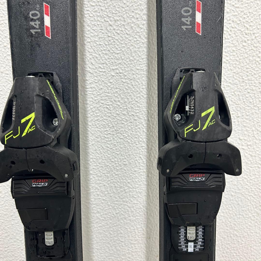 FISCHER RC RACE スキー 140cm バインディング付き