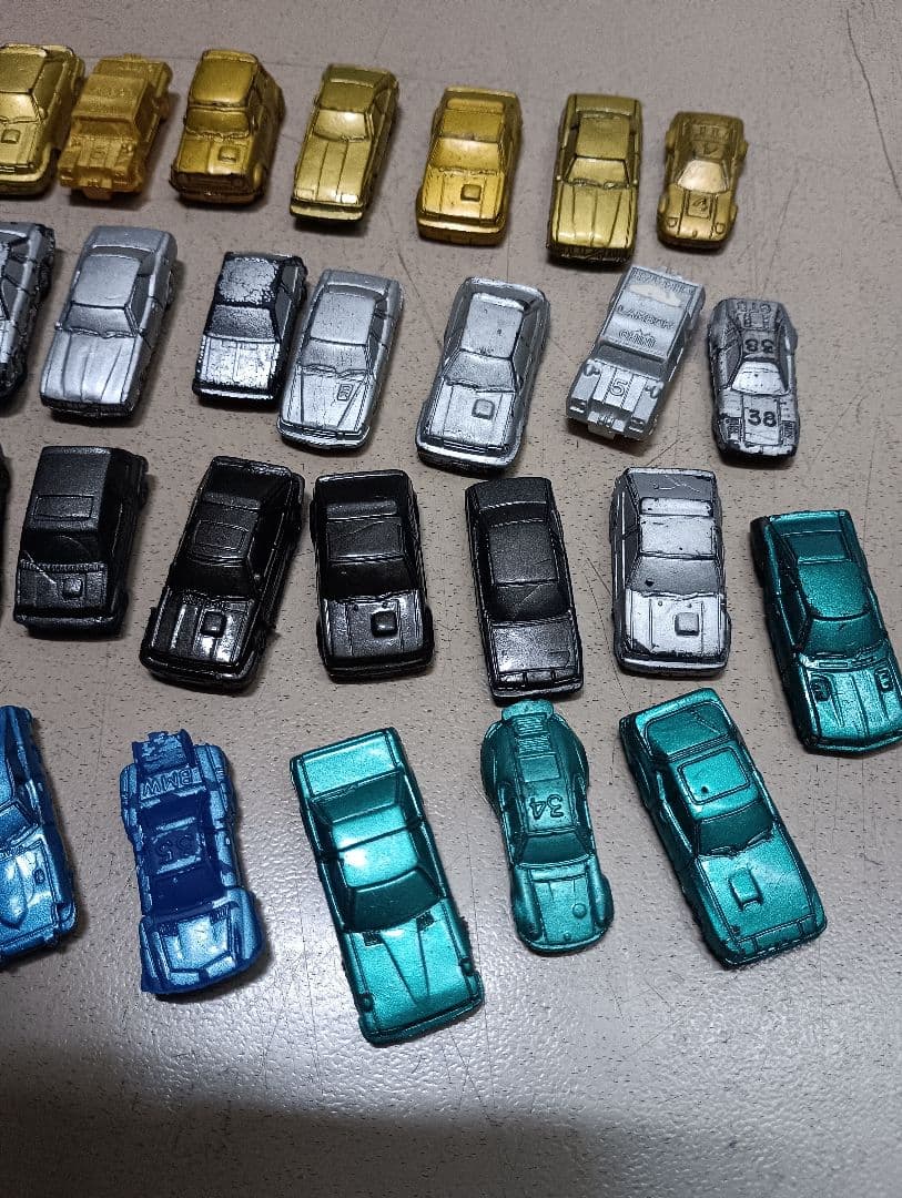 スーパーカー消しゴム　セット　マグネット磁石タイプ有　現状