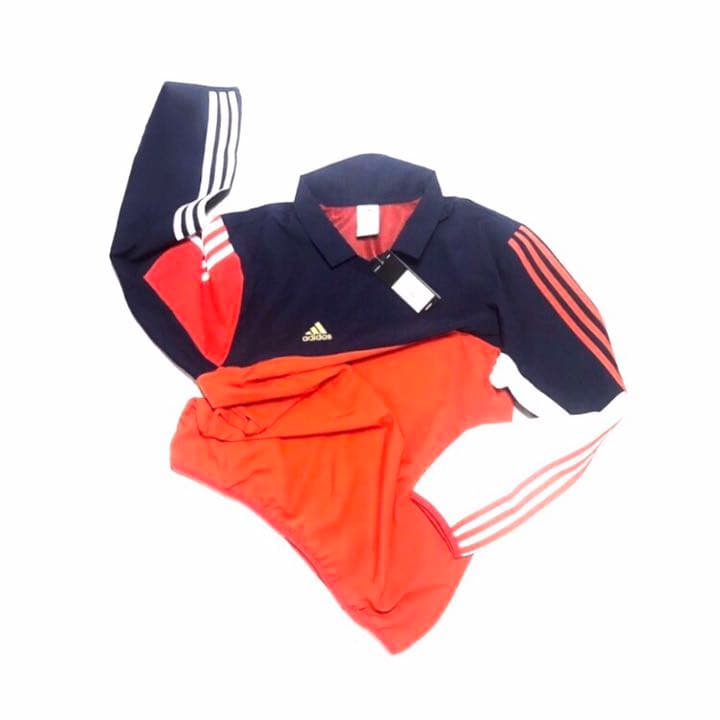 新品 KITH × adidas キス アディダス サッカー サイドライン ポロ