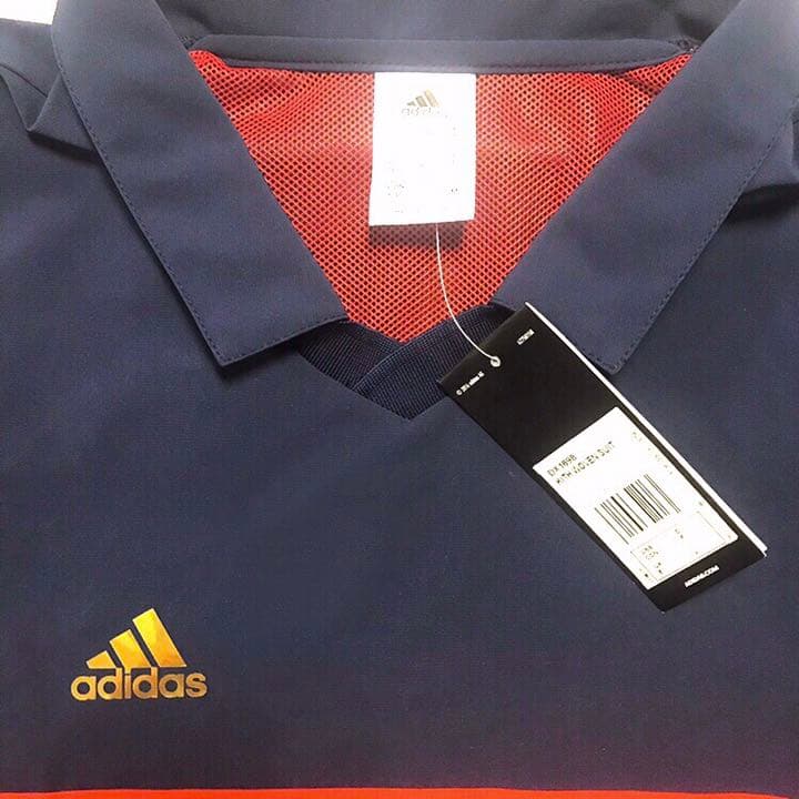 新品 KITH × adidas キス アディダス サッカー サイドライン ポロ