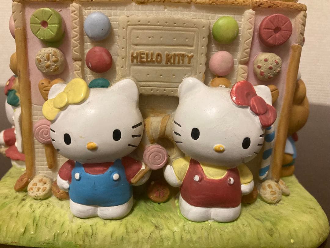 ✨希少品✨ハローキティ&ミミィ お菓子のお家　小物入れ