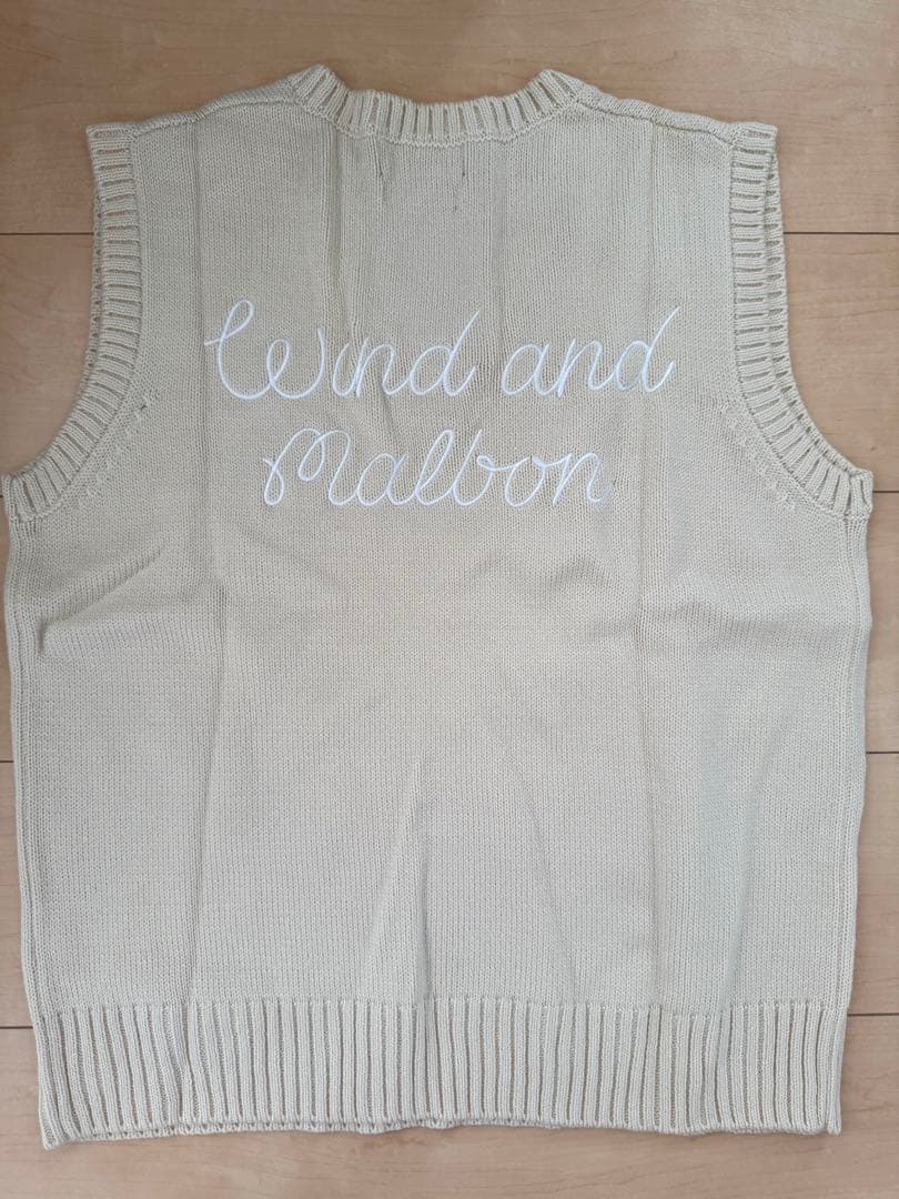 Malbon Golf x WIND AND SEAニットベスト 新品未使用