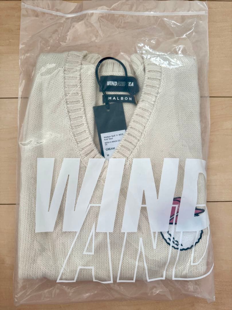 Malbon Golf x WIND AND SEAニットベスト 新品未使用