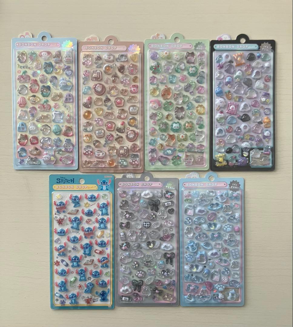 ボンボンドロップシール7種【正規品】