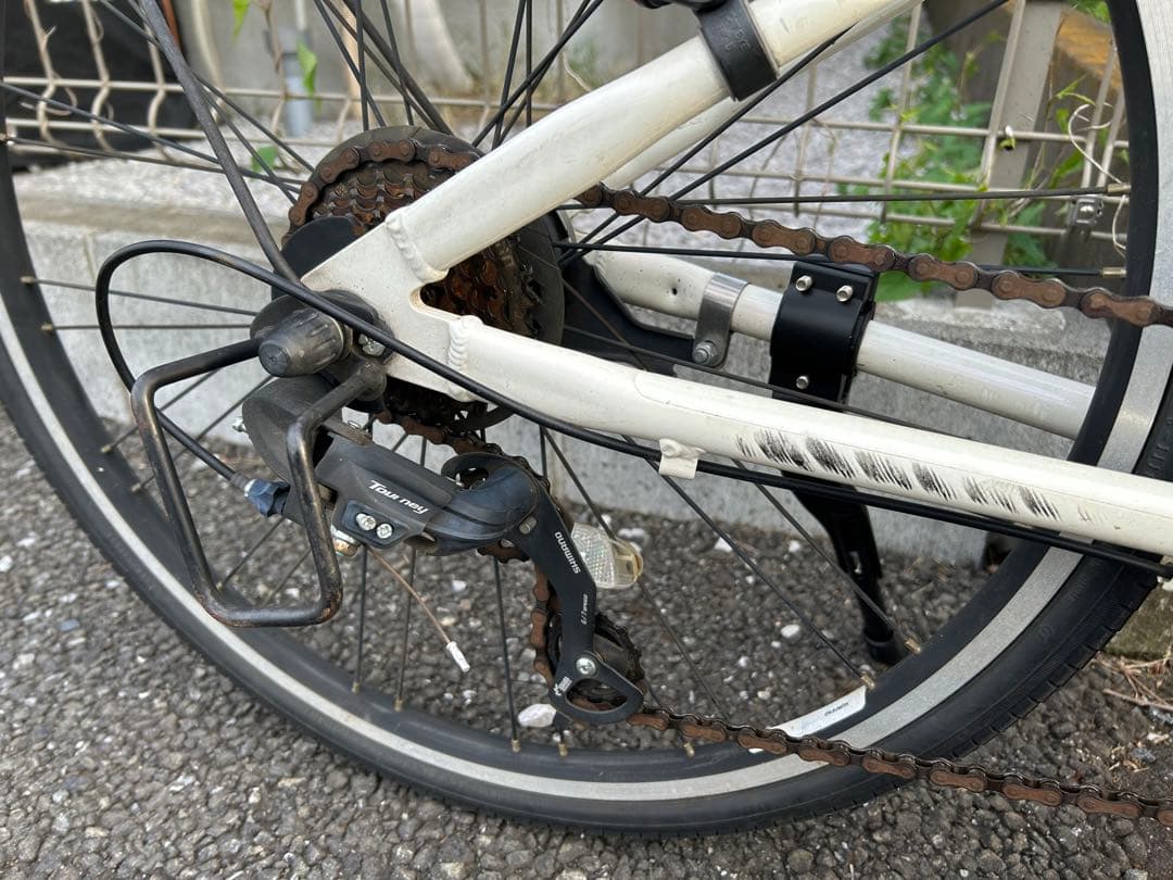※アラカツ※ ブリヂストン・シュライン　24型自転車　ホワイト