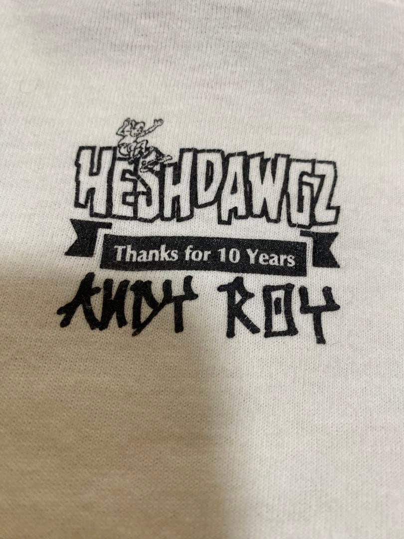 HESH DAWGS ✖︎ ANDY ROY Tシャツ