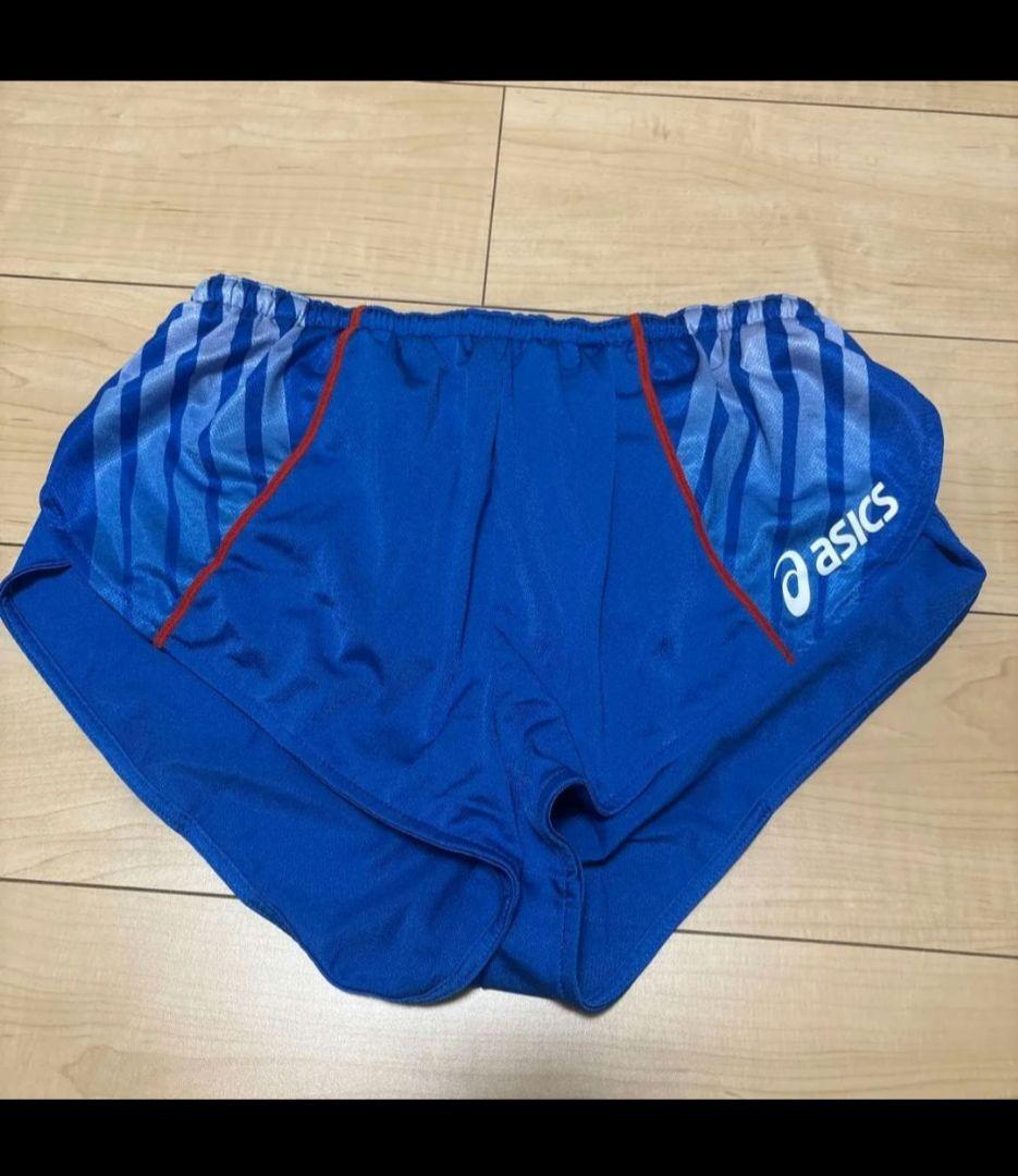 【希少】陸上ユニフォーム　メンズ上Ｌ下Ｏサイズ　ランパンランシャツ 別注品