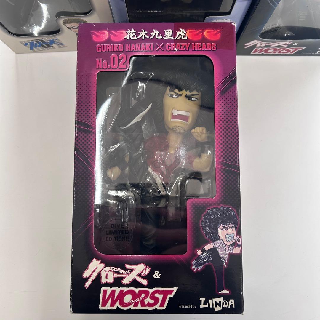 クローズ&WORST CRAZY HEADS クレイジーヘッド　6体セット売り