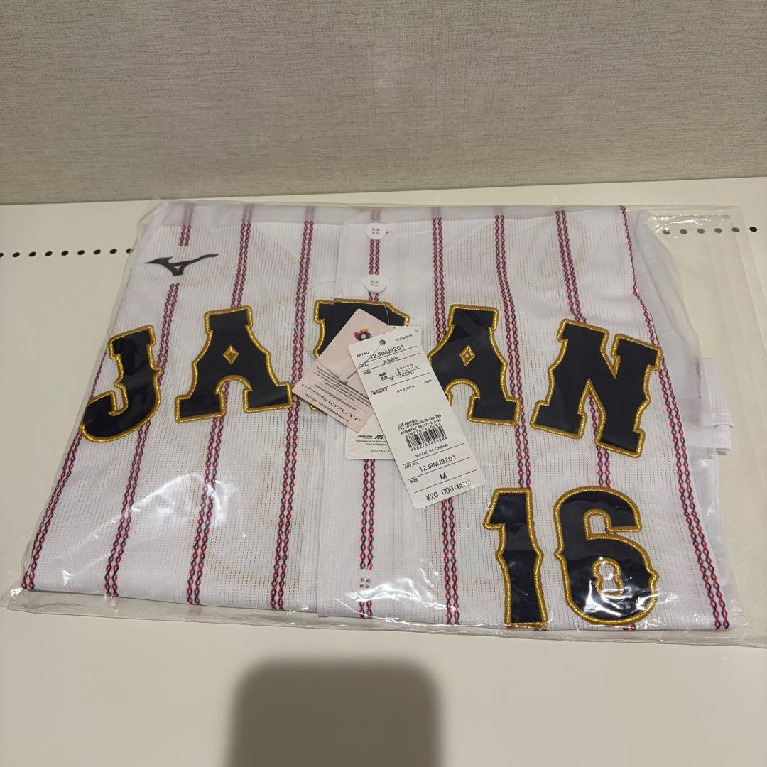WBC 2026 野球　日本代表　ユニフォーム　大谷翔平　ホーム　Mサイズ
