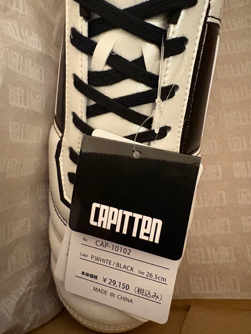 CAPITTEN CAP-10102 ホワイト/ブラック 26.5cm