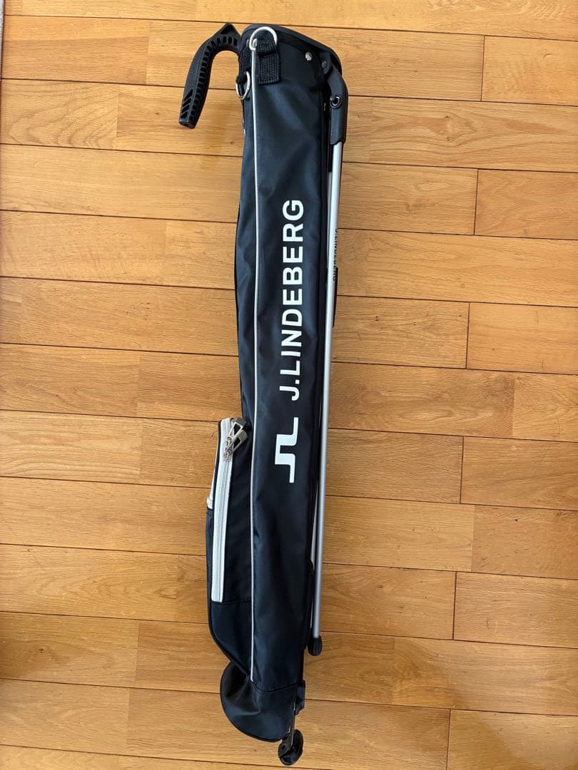 【週末限定価格】J.LINDEBERG スタンドバッグ ブラック